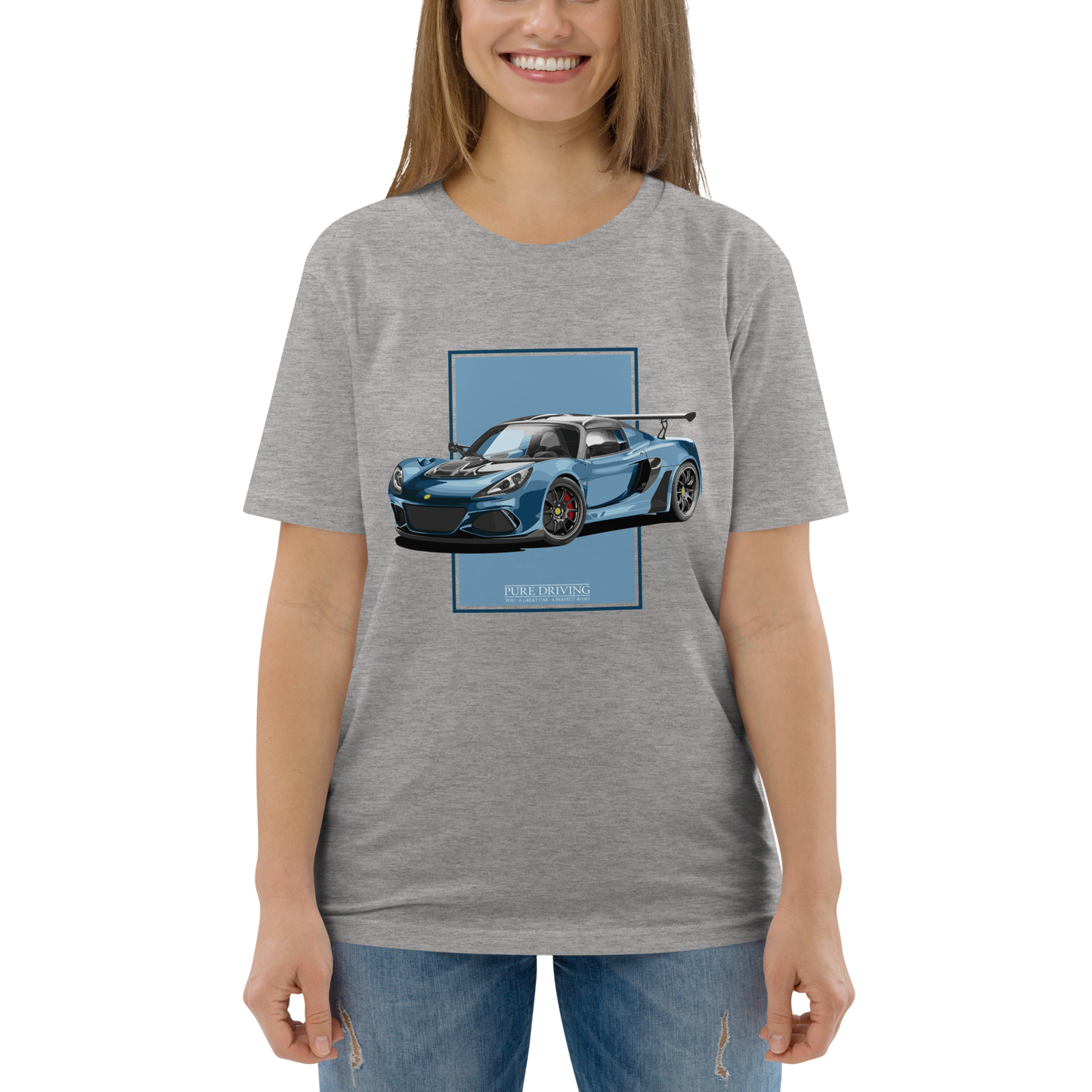 Exige Cup 430 Blue Women's Organic Cotton T-Shirt