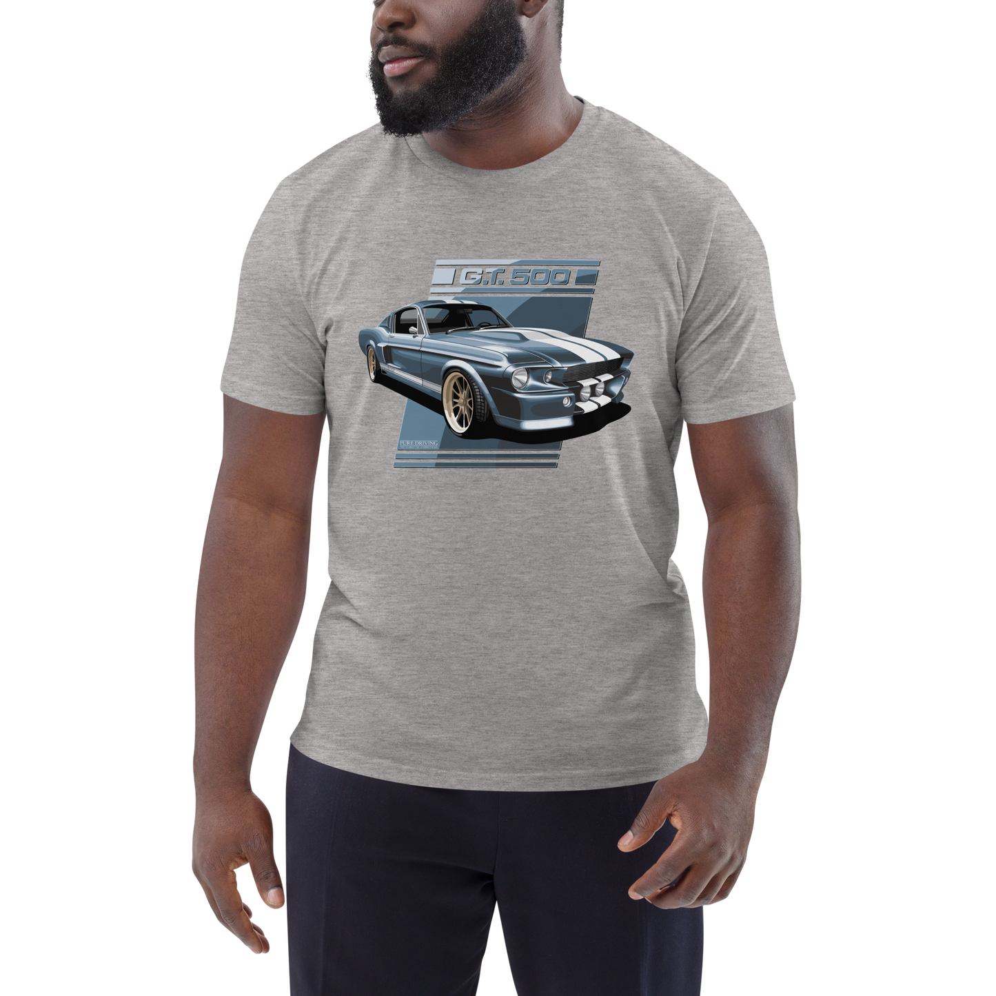 GT 500 Blue Men's Organic Cotton T-Shirt