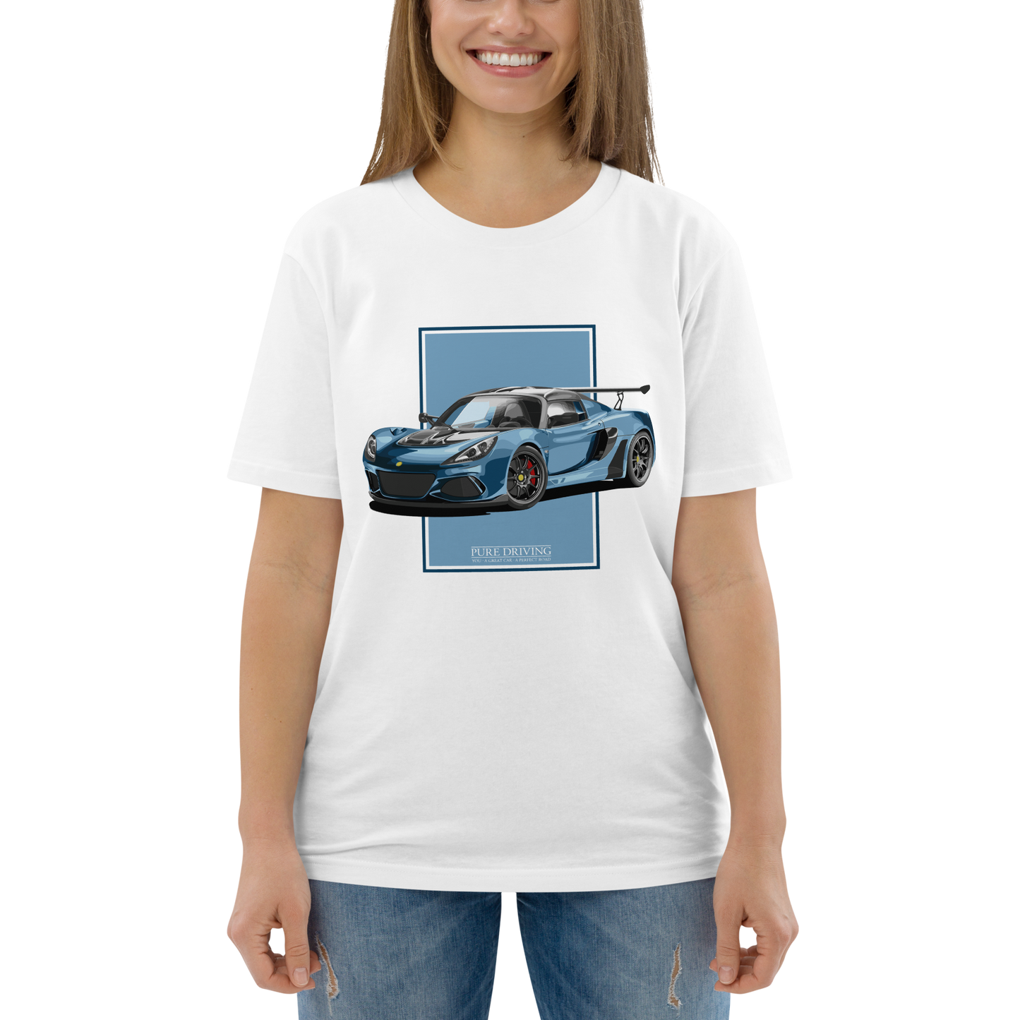Exige Cup 430 Blue Women's Organic Cotton T-Shirt