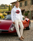 33 Stradale Red Men's Hoodie