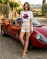 33 Stradale Red Women's Organic Cotton T-Shirt