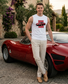 33 Stradale Red Men's Muscle Shirt