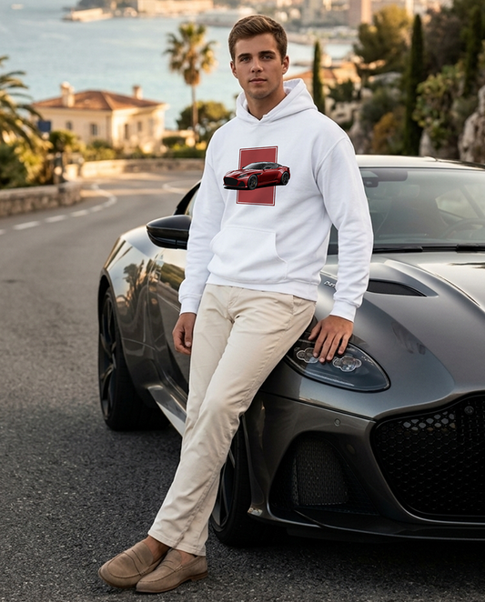 DBS Superleggera Red Men's Hoodie