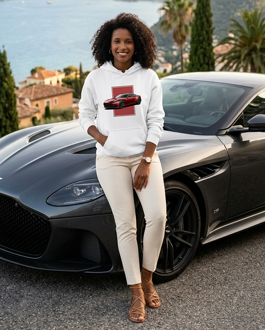 DBS Superleggera Red Women's Hoodie