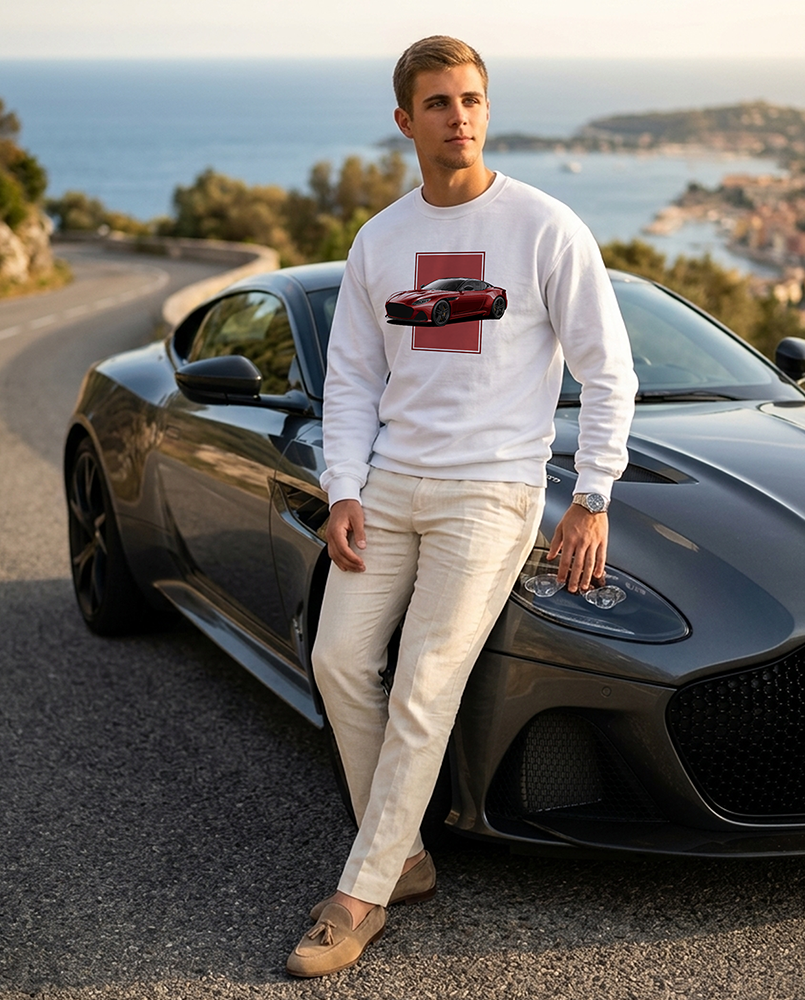 DBS Superleggera Red Men's Sweatshirt