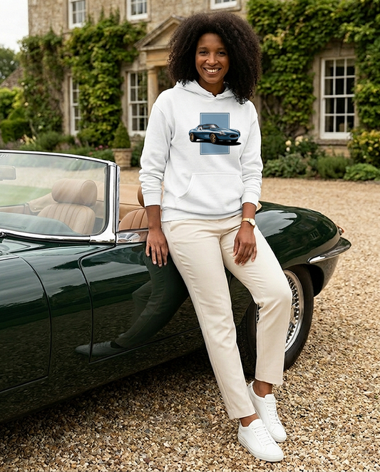 E-Type Lightweight Blue Women's Hoodie