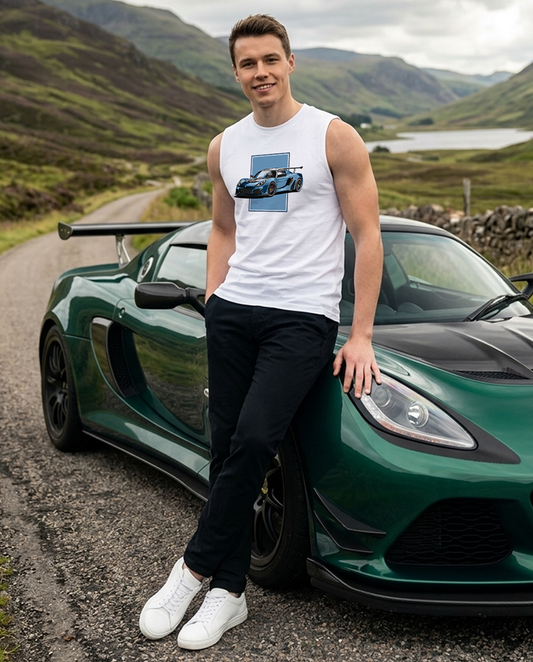 Exige Cup 430 Blue Men's Muscle Shirt
