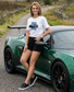 Exige Cup 430 Blue Women's Organic Cotton T-Shirt