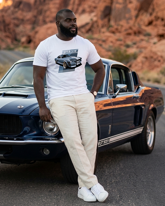 GT 500 Blue Men's Organic Cotton T-Shirt