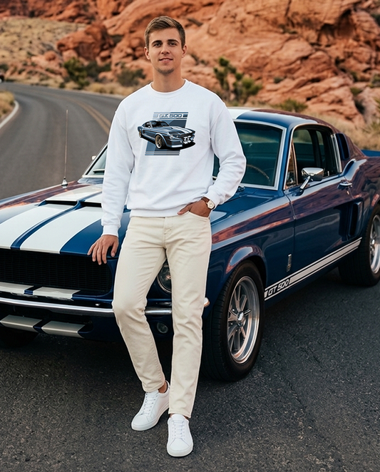 GT 500 Blue Men's Sweatshirt
