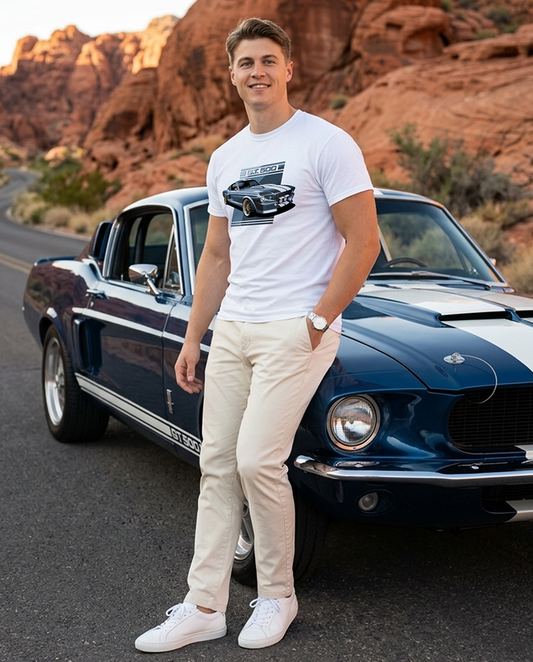 GT 500 Blue Men's T-Shirt