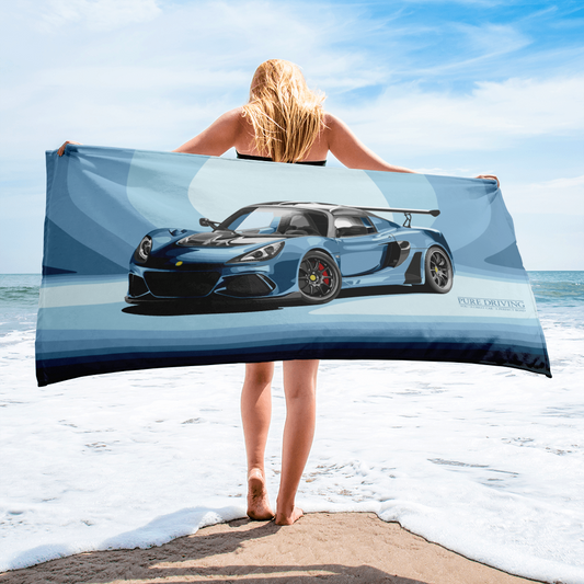 Exige Cup 430 Blue Beach Towel