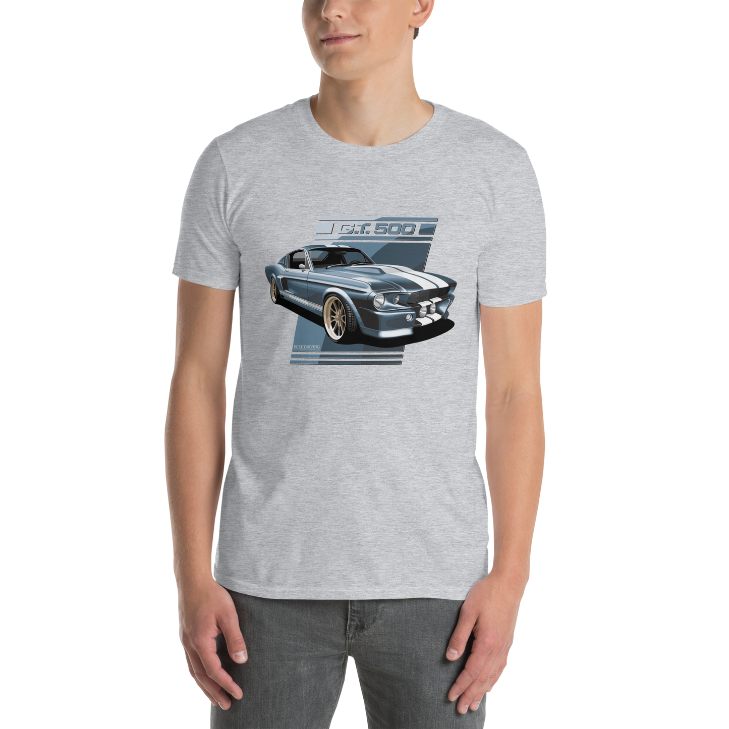 GT 500 Blue Men's T-Shirt