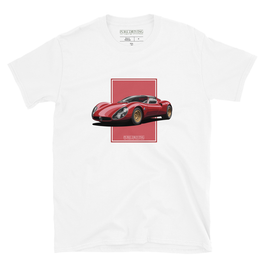 33 Stradale Red Men's T-Shirt