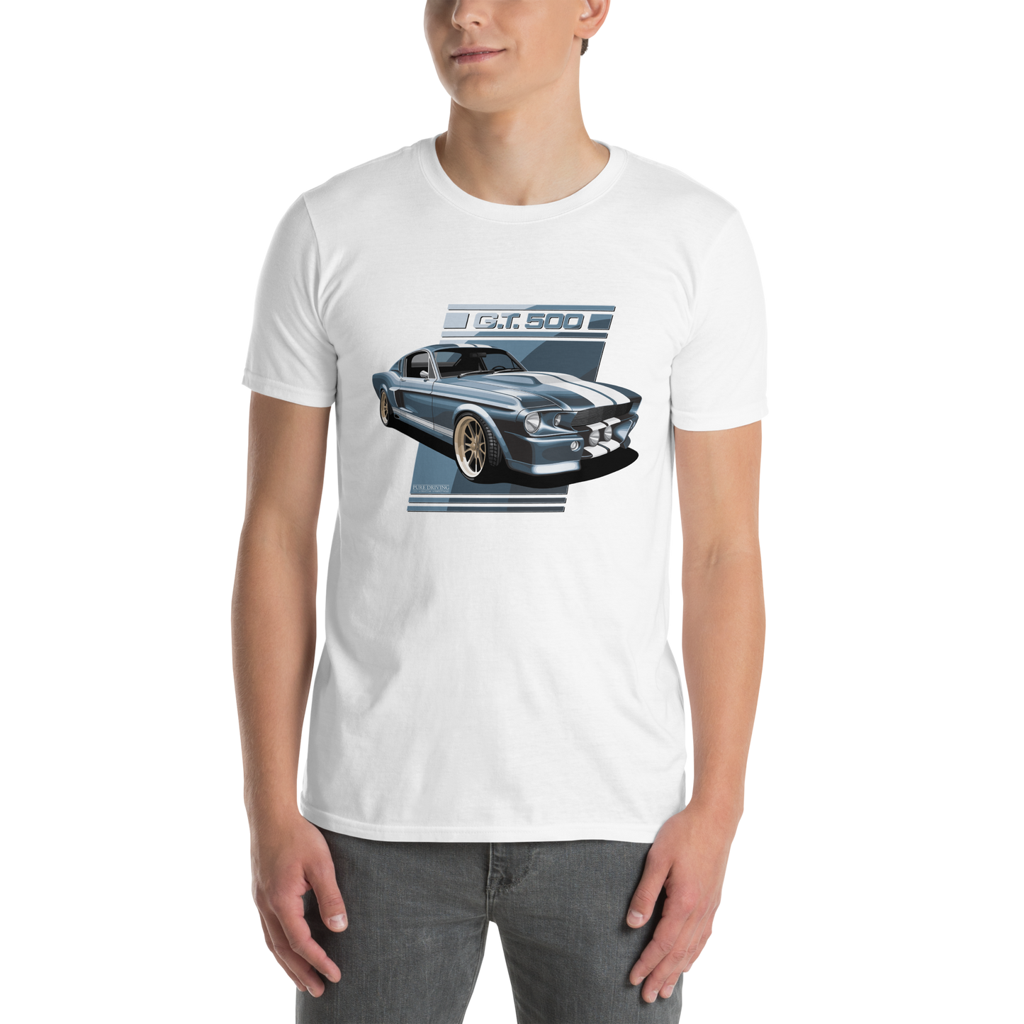 GT 500 Blue Men's T-Shirt