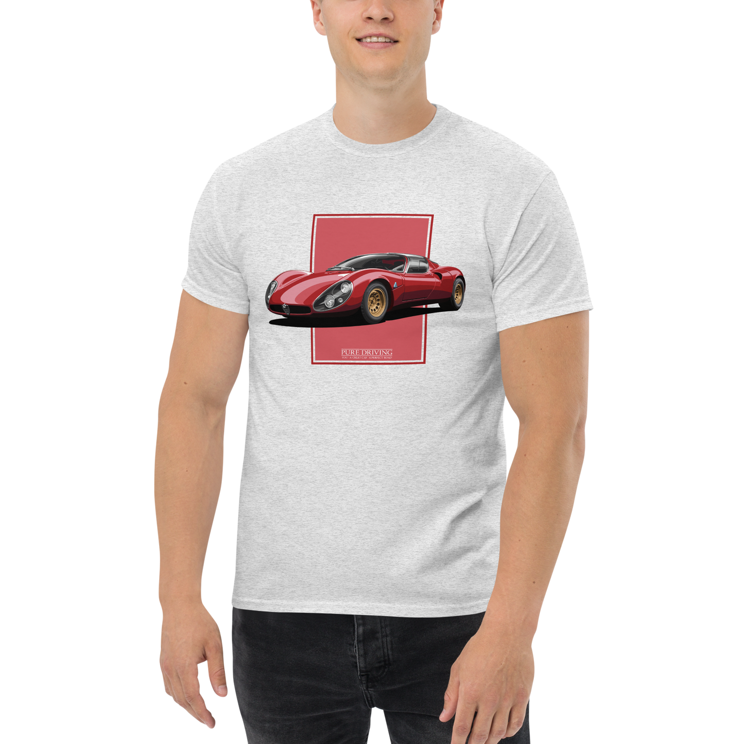 33 Stradale Red Men's T-Shirt