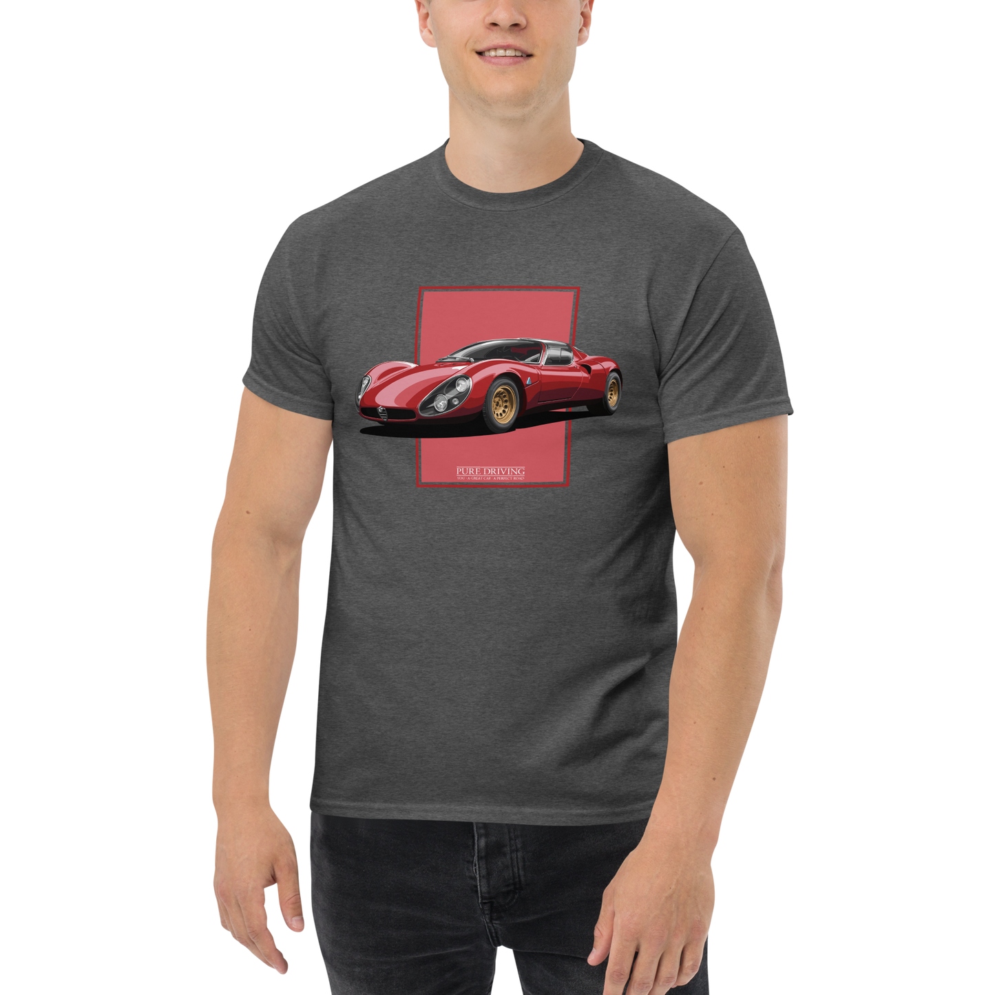 33 Stradale Red Men's T-Shirt