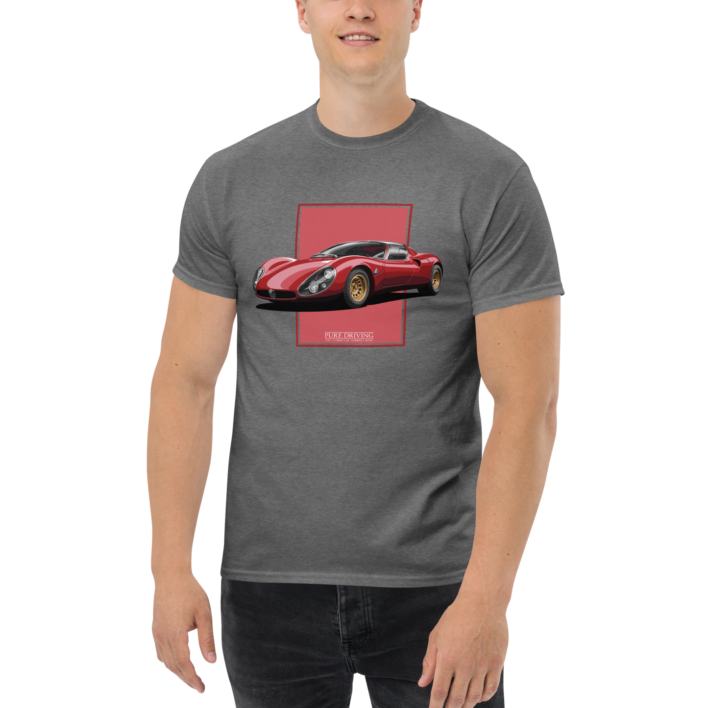 33 Stradale Red Men's T-Shirt