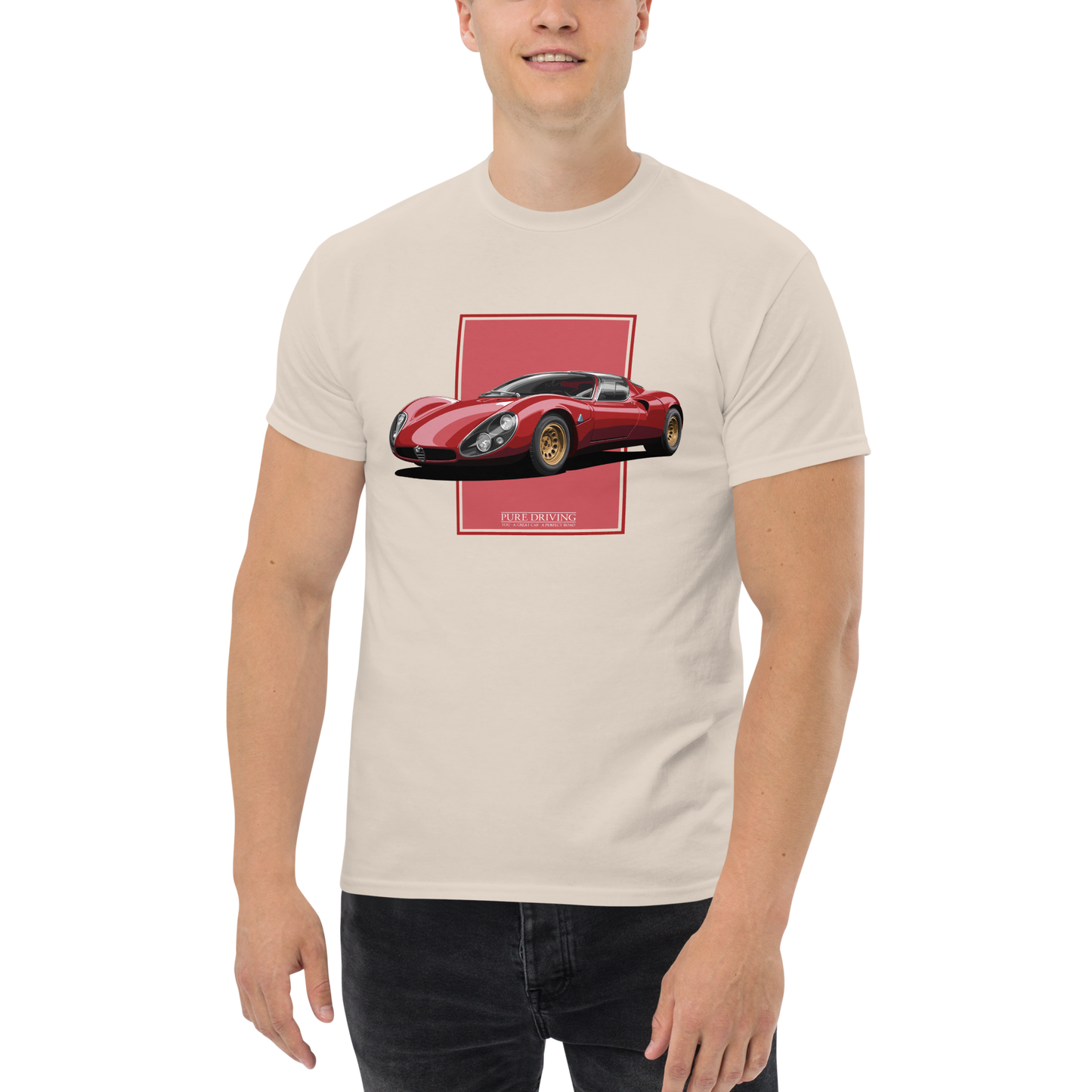 33 Stradale Red Men's T-Shirt