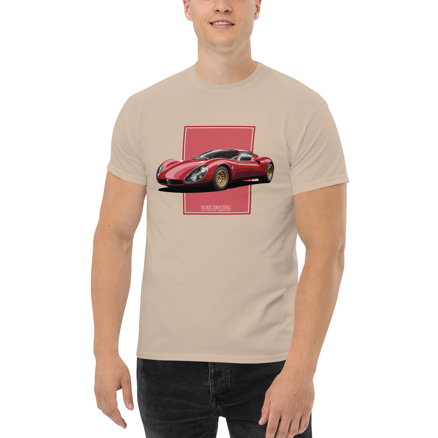 33 Stradale Red Men's T-Shirt