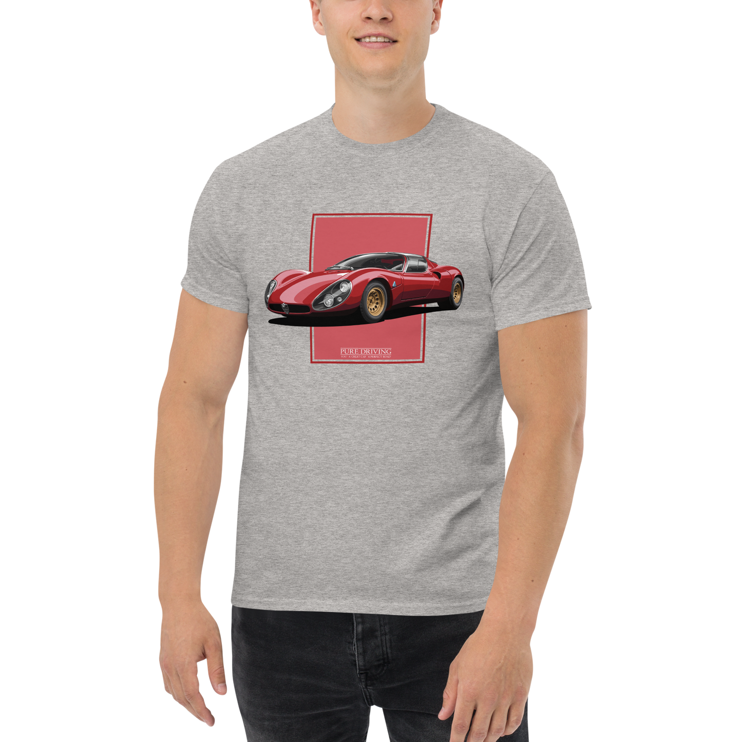 33 Stradale Red Men's T-Shirt