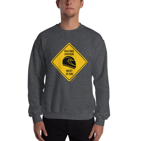 Racing Driver Sign Men's Sweatshirt
