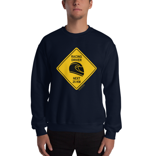 Racing Driver Sign Men's Sweatshirt