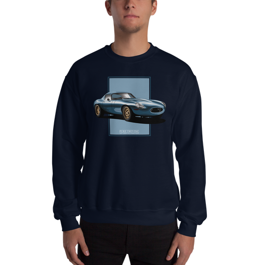 E-Type Lightweight Blue Men's Sweatshirt