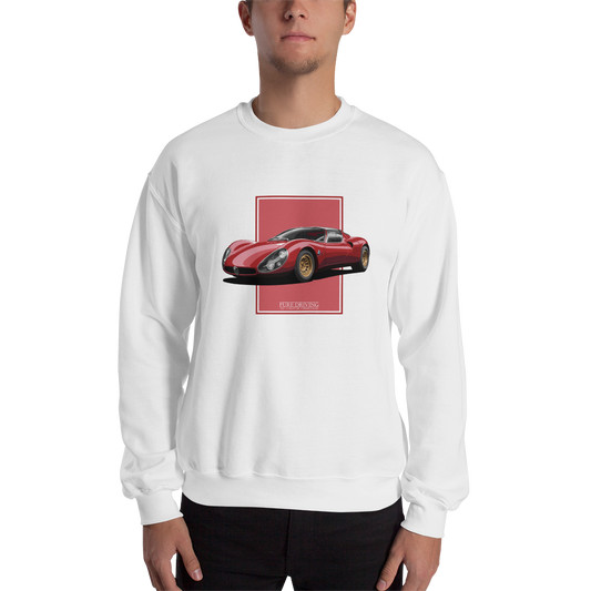 33 Stradale Red Men's Sweatshirt
