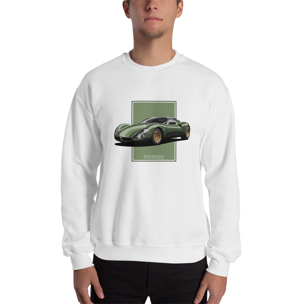 33 Stradale Green Men's Sweatshirt