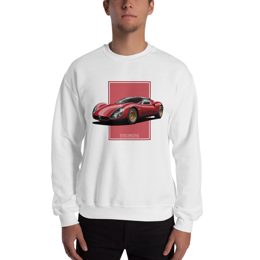 33 Stradale Red Men's Sweatshirt
