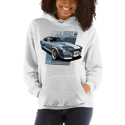 GT 500 Blue Women's Hoodie