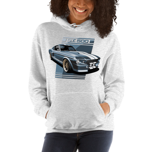 GT 500 Blue Women's Hoodie