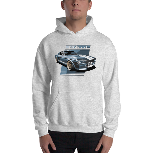 GT 500 Blue Men's Hoodie