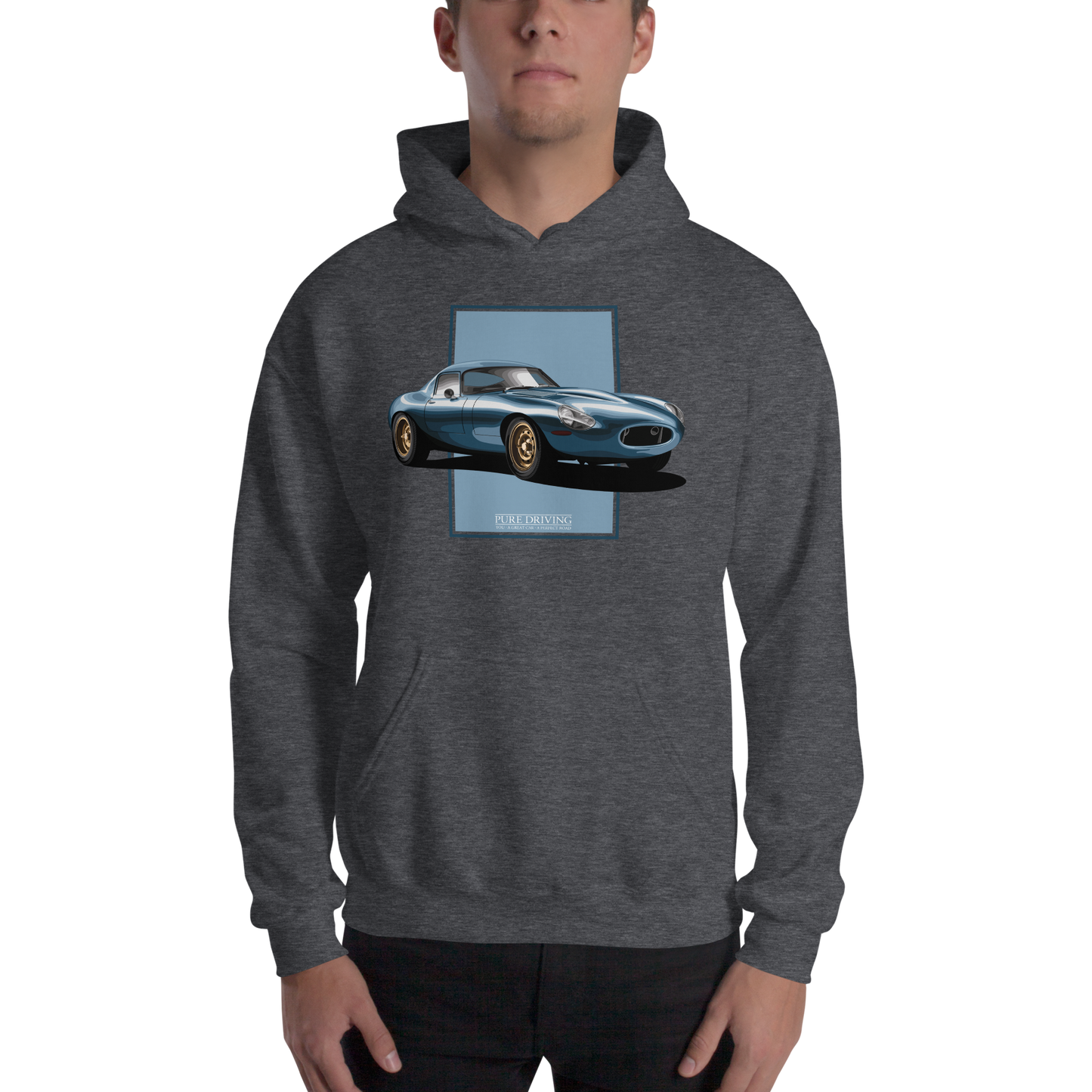 E-Type Lightweight Blue Men's Hoodie