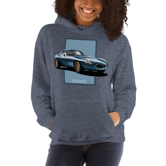 E-Type Lightweight Blue Women's Hoodie