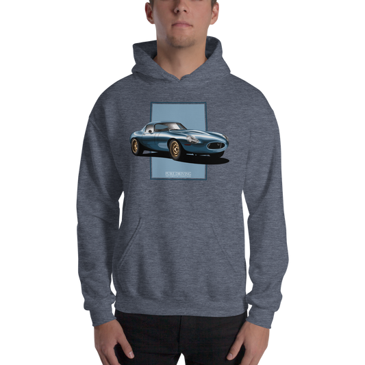 E-Type Lightweight Blue Men's Hoodie
