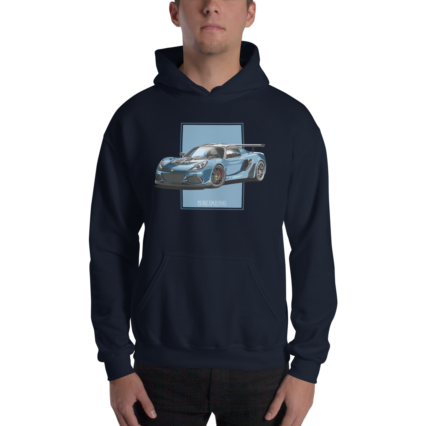 Exige Cup 430 Blue Men's Hoodie