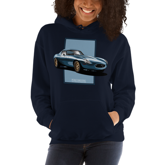E-Type Lightweight Blue Women's Hoodie