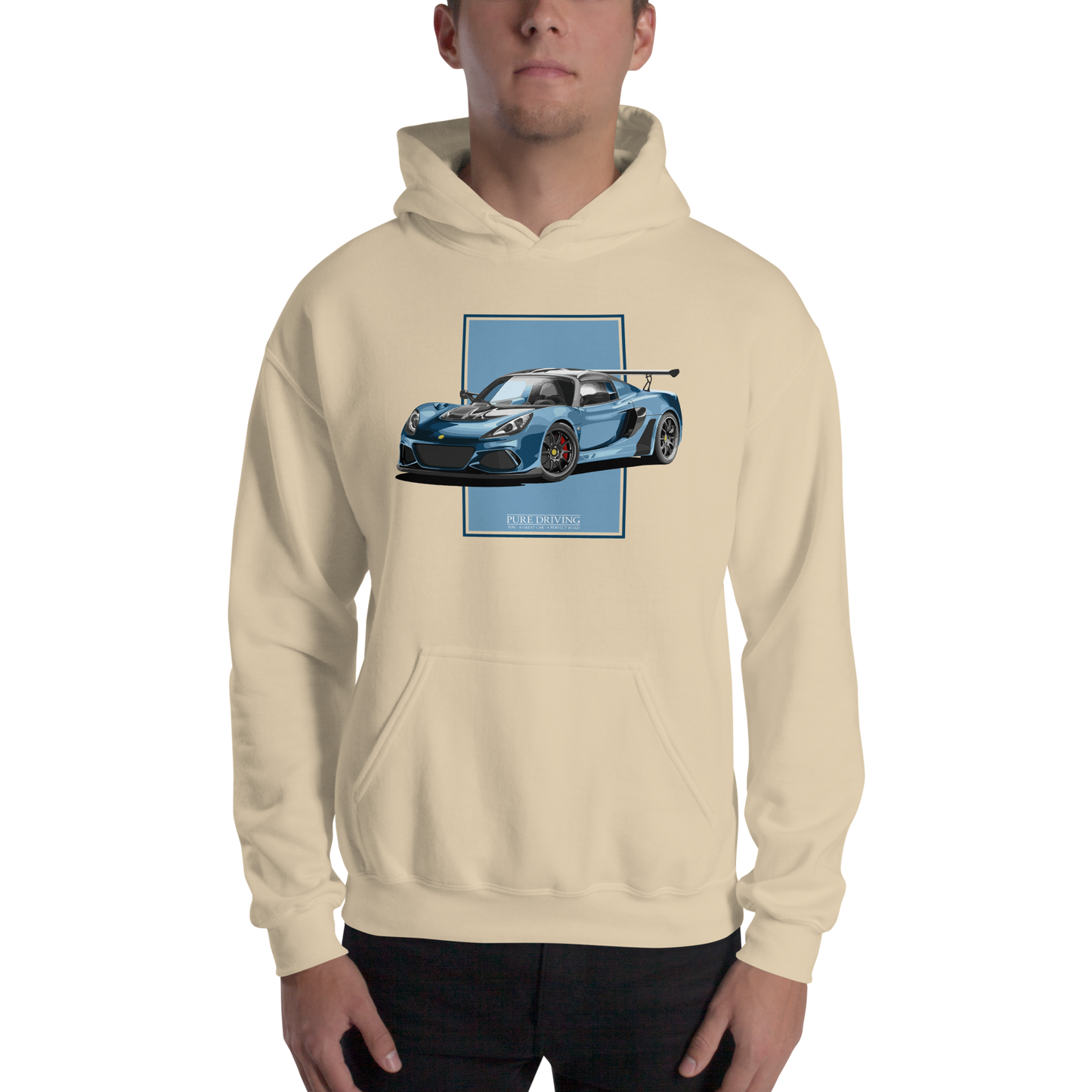 Exige Cup 430 Blue Men's Hoodie