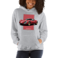 33 Stradale Red Women's Hoodie