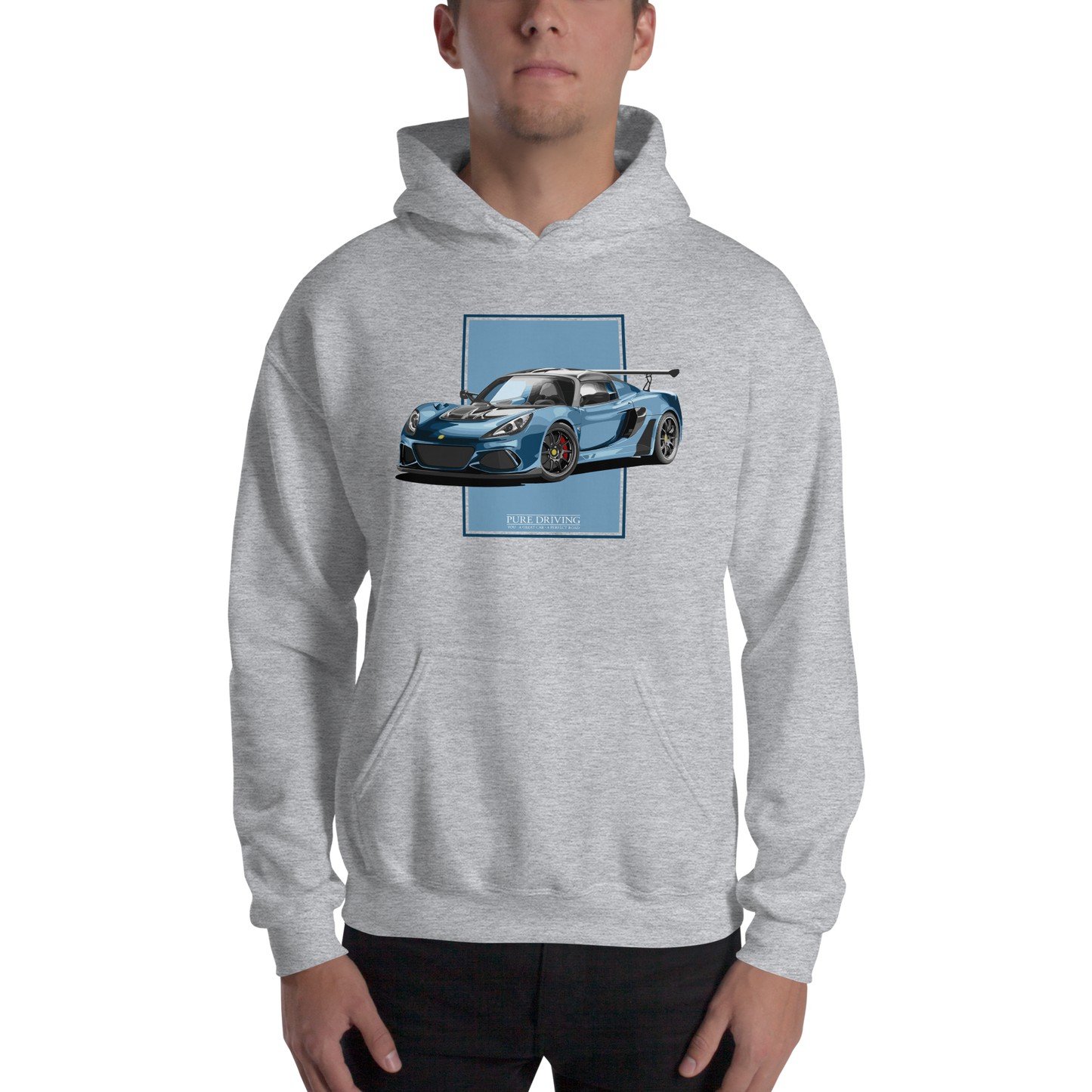 Exige Cup 430 Blue Men's Hoodie