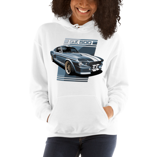 GT 500 Blue Women's Hoodie