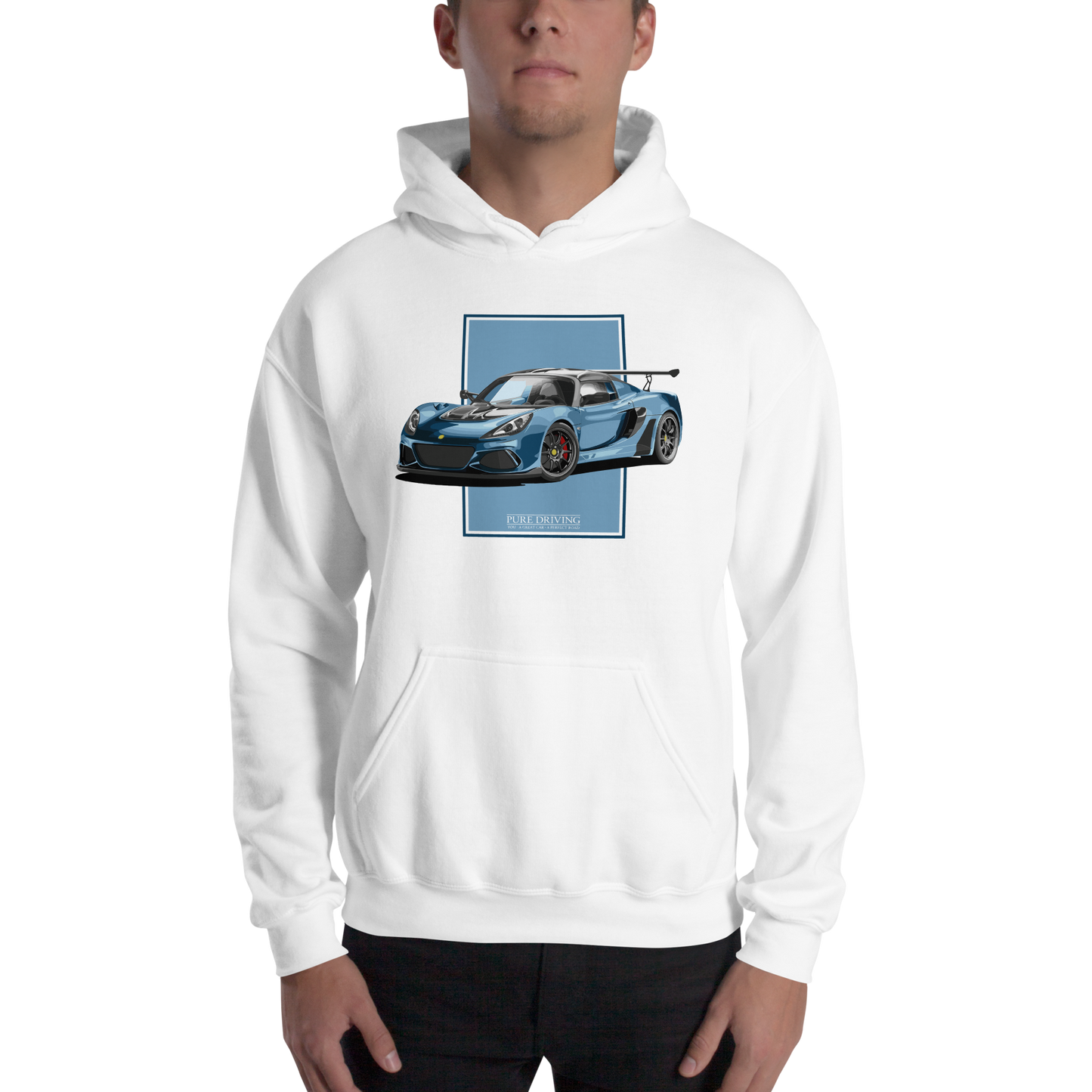 Exige Cup 430 Blue Men's Hoodie
