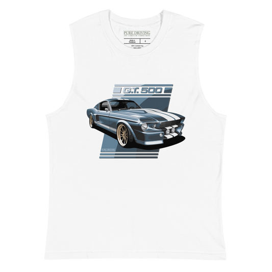 GT 500 Blue Men's Muscle Shirt