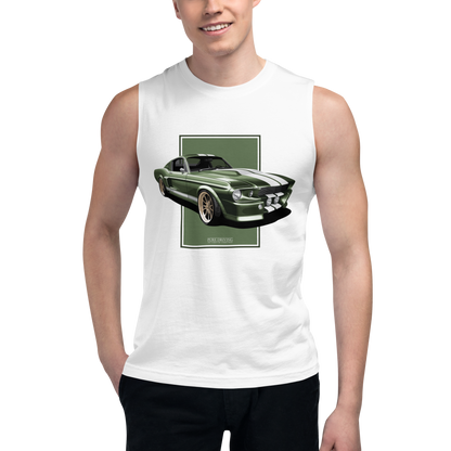 GT 500 Green Men's Muscle Shirt