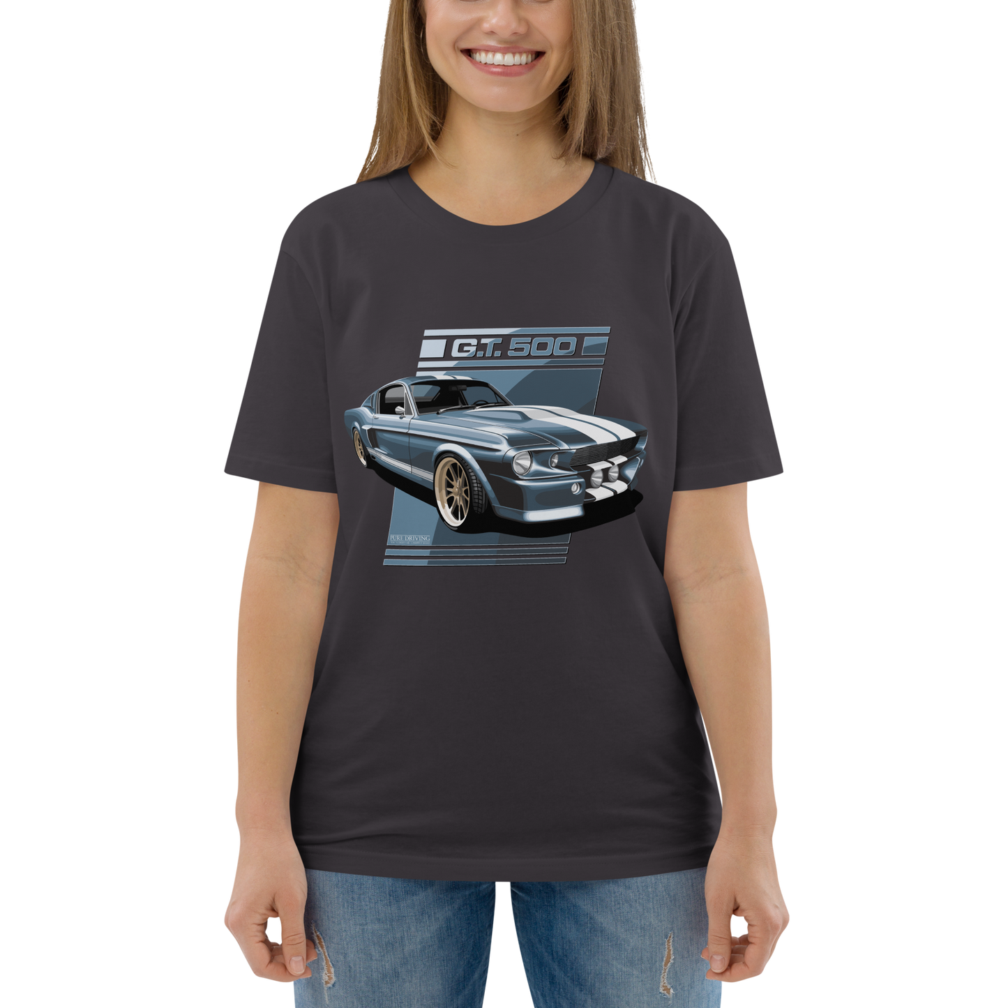 GT 500 Blue Women's Organic Cotton T-Shirt