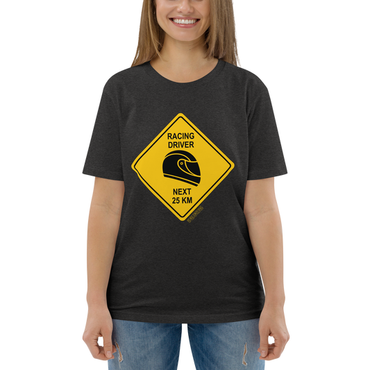 Racing Driver Sign Women's Organic Cotton T-Shirt