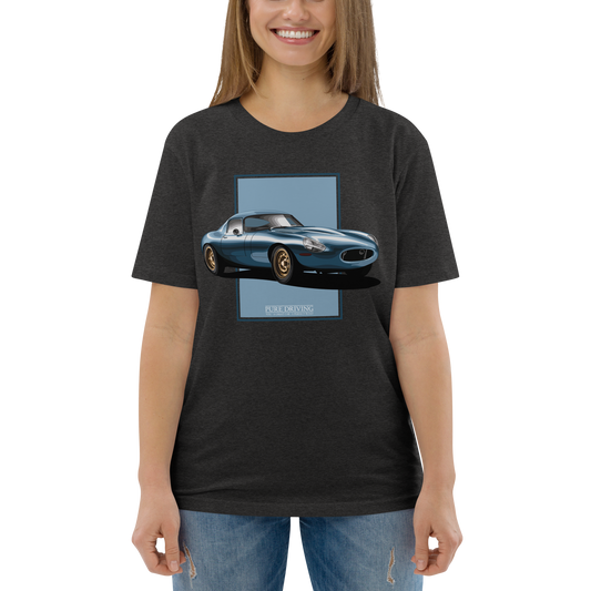 E-Type Lightweight Blue Women's Organic Cotton T-Shirt