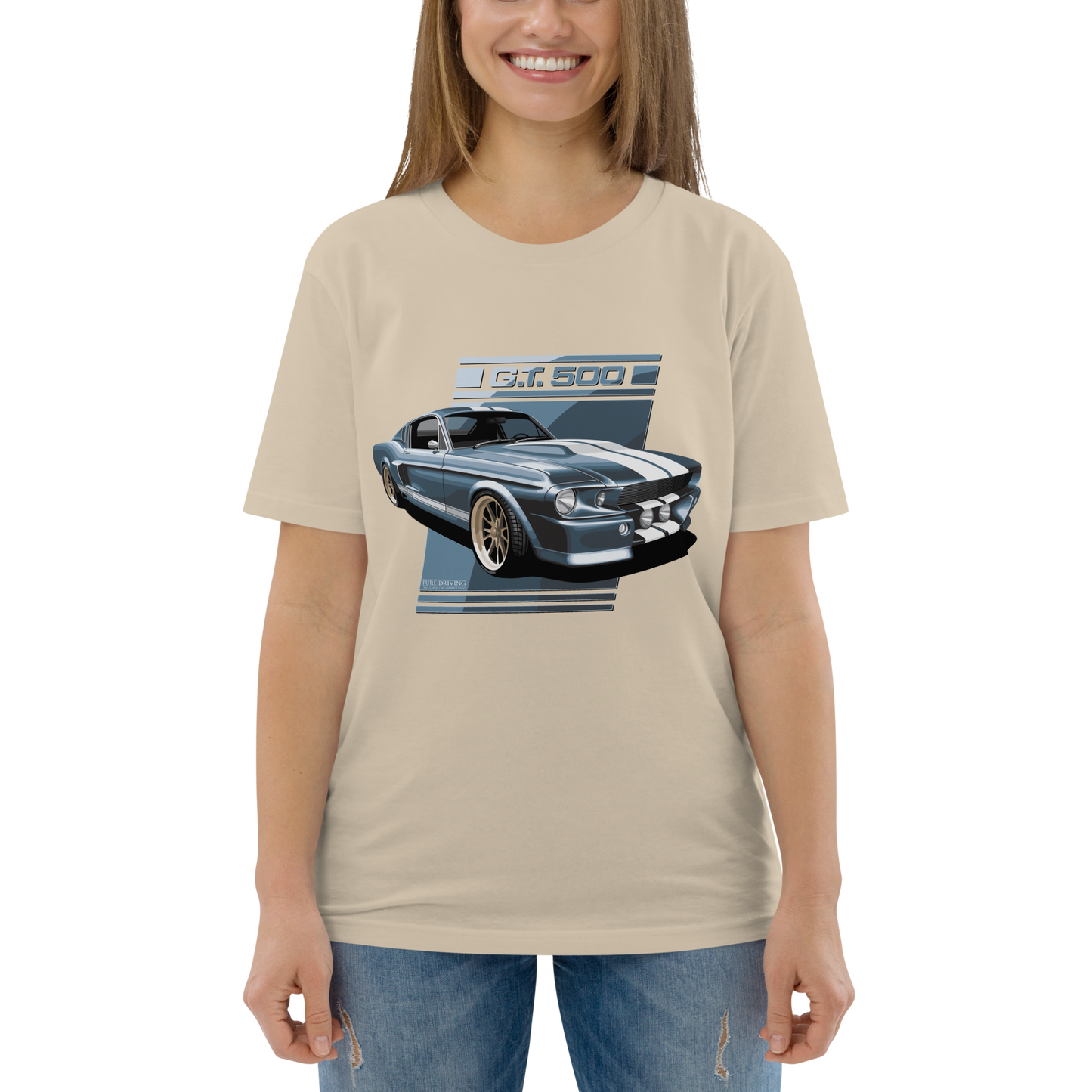 GT 500 Blue Women's Organic Cotton T-Shirt